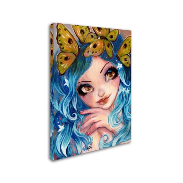 Natasha Wescoat 'Crown Of Butterflies' Canvas Art,14x19